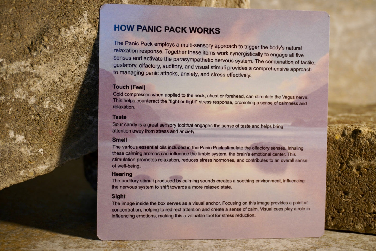 Panic Pack